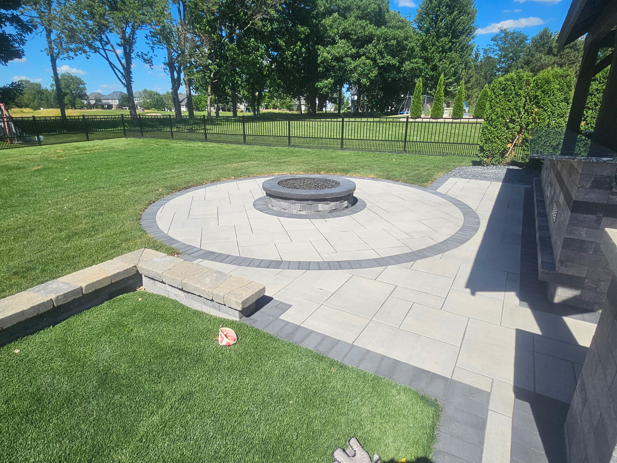 Paver Patio & Fire Pit